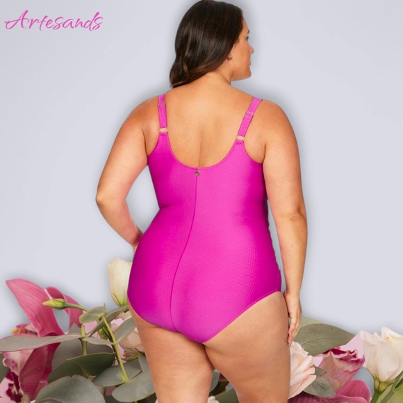 Artesands Serenade Pink Delacroix One Piece Swimsuit - Picture 6 of 6